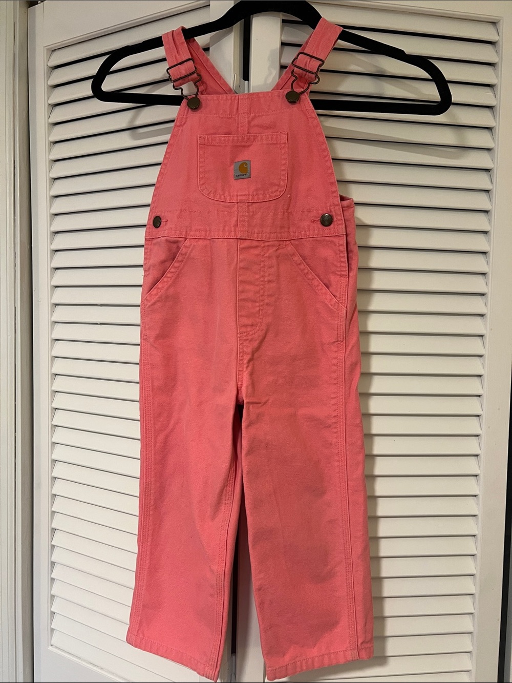 Carhartt Pink Kids' Bib Overalls